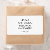 Étiquette Custom Shipping Labels (En situation)