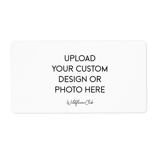 Étiquette Custom Shipping Labels (Devant)