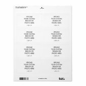 Étiquette Custom Shipping Labels (Feuille entière)