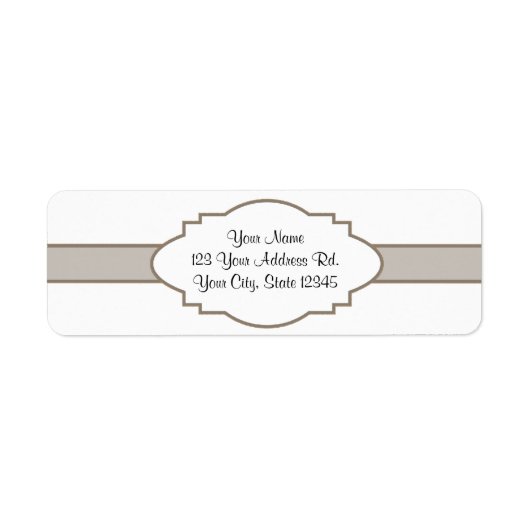Étiquette Customise-Le ! Plaque (Devant)