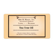 Étiquette customiser l'ancien rx (Devant)