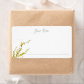 Étiquette Customized Name Autographed by the Author (En situation)