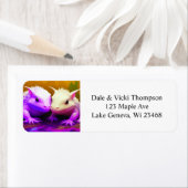 Étiquette Cute Axolotl Couple Cuddin Love AI art (En situation)