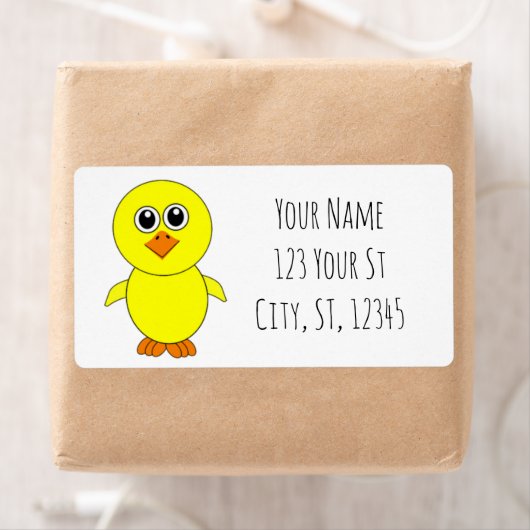 Étiquette Cute Chick Thunder_Cove (En situation)