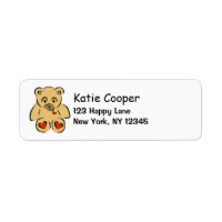 Cute petit Brown Ours En Conflit Stuffy