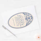 Étiquette d'abeilles à miel à miel de Tarot de cui (Enveloppe)