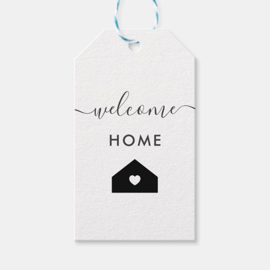 Étiquette d'accueil, étiquette cadeau client de re (Devant)