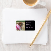 Étiquette Dachshund (En situation)