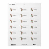 Étiquette d'adresse Berry Bundle (Feuille entière)