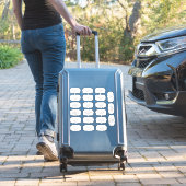 Étiquette d'adresse de l'invité de mariage de form (Valise Insitu)