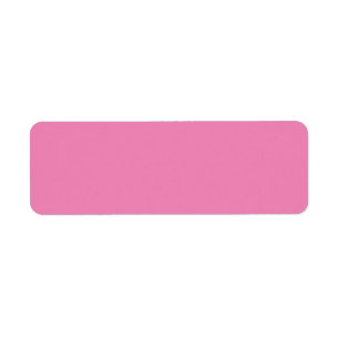 Étiquette d'adresse de retour