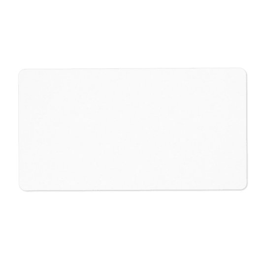 Étiquette d'adresse de retour (Devant)