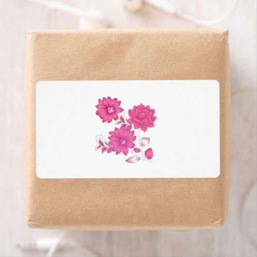 Étiquette d'adresse de retour (En situation)