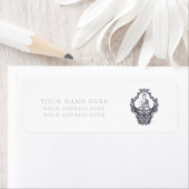 ÉTIQUETTE D'ADRESSE DE RETOUR : BUDDHA (En situation)