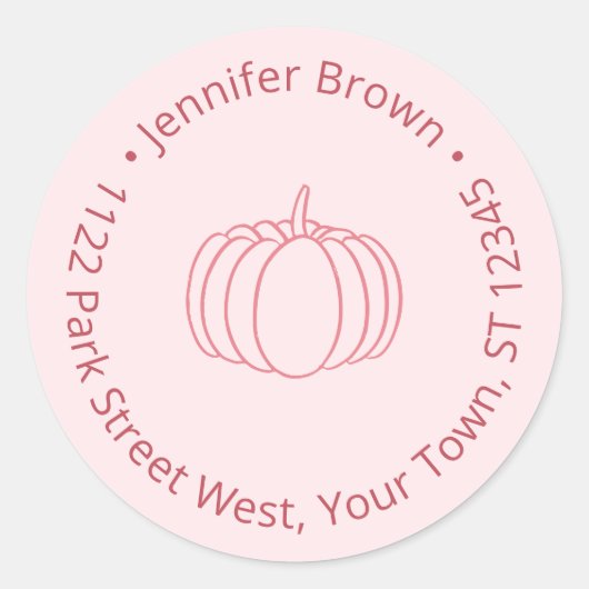 Étiquette d'adresse de retour de Baby Shower avec  (Devant)