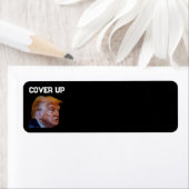 Étiquette d'adresse de retour de couverture de Tru (En situation)