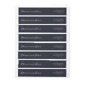 Étiquette d'adresse de retour de la veille (Feuille)