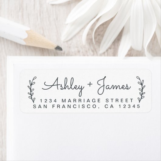 Étiquette d'adresse de retour des noms de script d (En situation)