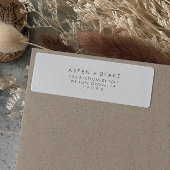 Étiquette d'adresse de retour du script Silver mod