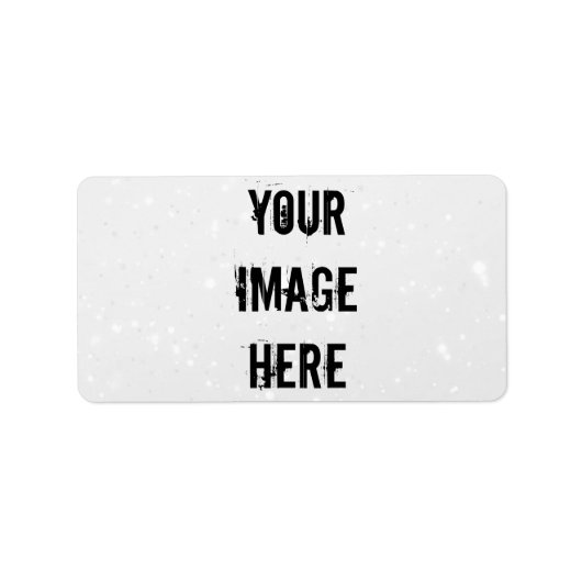 Étiquette d'adresse de retour entièrement personna (Devant)