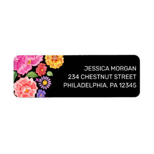 Étiquette d'adresse de retour Fiesta