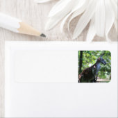 Étiquette d'adresse de retour Kangaroo (En situation)