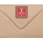 Étiquette d'adresse de retour personnalisée pour N