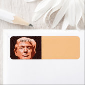 Étiquette d'adresse de retour Trump Grifter (En situation)