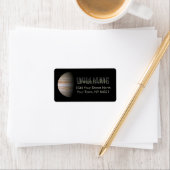 Étiquette d'adresse personnalisée avec Jupiter (En situation)