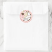 Étiquette d'adresse Sunhat chic (Sac)
