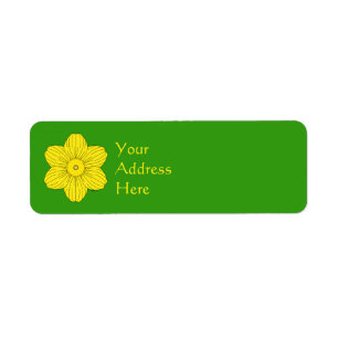 Étiquette Daffodique héraldique