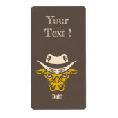 Étiquette Dah ! (Devant)