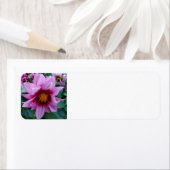 Étiquette Dahlia (En situation)