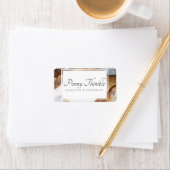 Étiquette dalle ionisée de granit (En situation)