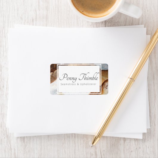 Étiquette dalle ionisée de granit (En situation)