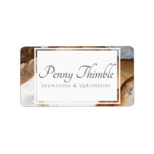 Étiquette dalle ionisée de granit (Devant)