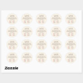 Étiquette d'allergène de boulangerie prête à la ma (Feuille)