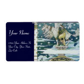 ÉTIQUETTE DAME AVEC UNICORN (Devant)