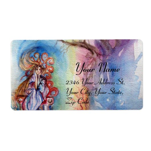 Étiquette DAME OF LAKE, magie et mystère (Devant)