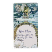 ÉTIQUETTE DAME WITH UNICORN (Devant)