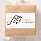 Étiquette d'amour (En situation)