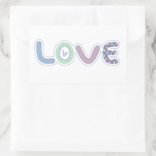 étiquette d'amour (Sac)