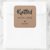 Étiquette d'amour, étiquette cadeau artisanale, Kr (Sac)