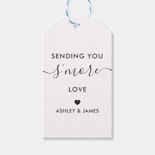 Étiquette d'amour, étiquette de Mariage, Kraft (Devant)