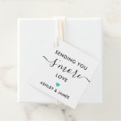 Étiquette d'amour, Mariage Turquoise (En situation)