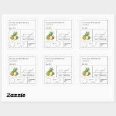 Étiquette d'ananas apothecaire (Feuille)