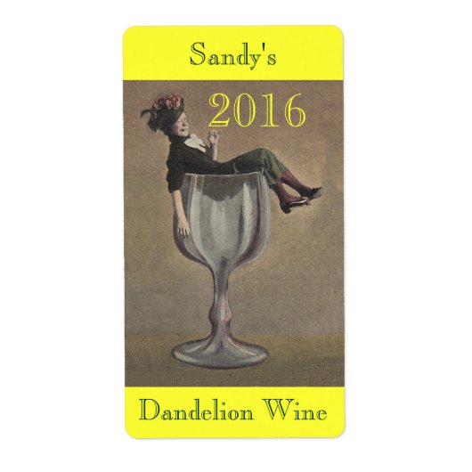 étiquette Dandelion 2016 Maison (Devant)