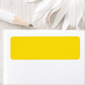 Étiquette Dandelion (couleur solide) (En situation)