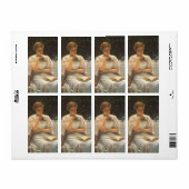 Étiquette Dans l'orangerie de Charles Edward Perugini (Feuille entière)