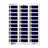 Étiquette Danse à Bougival par Renoir (Feuille entière)